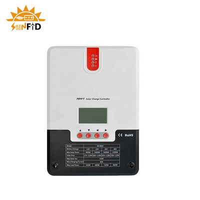 регулятор TTL RS485 BT солнечной энергии батареи лития 24V 60A 12V Powerwall 48V LCD