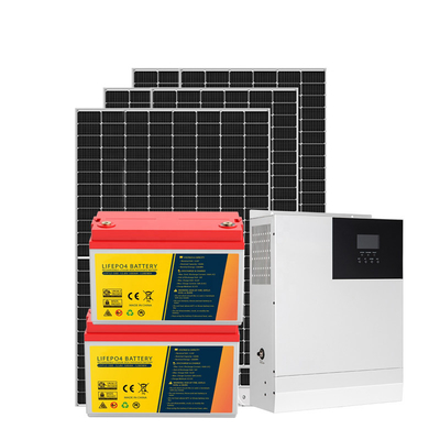 3KW с набора 50HZ 60HZ MPPT 110-250V солнечной системы решетки домашнего
