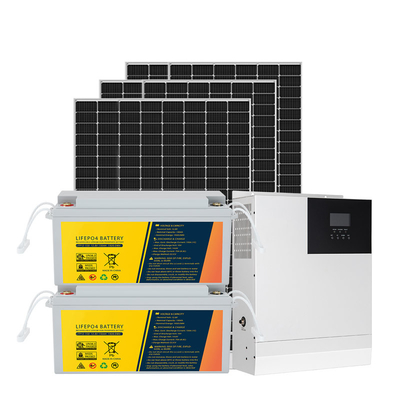 6KW 5KW с системы солнечной энергии системы солнечной энергии решетки фотовольтайческой с батареей