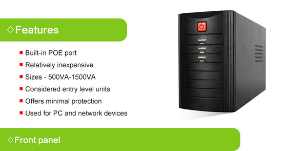 Батарея лития 6000mAh UPS 220VAC 650VA 110V оффлайн