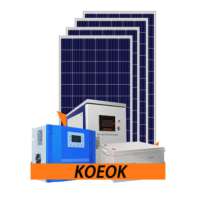 Система солнечной энергии 5KW для решетки 48V с производством электроэнергии батареи ежедневным