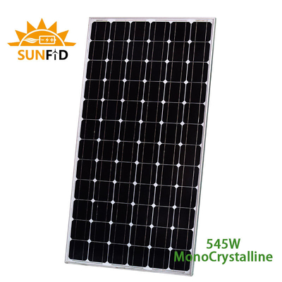 Стекла 550W MonoCrystalline панели солнечных батарей полуячейки PERC двойные