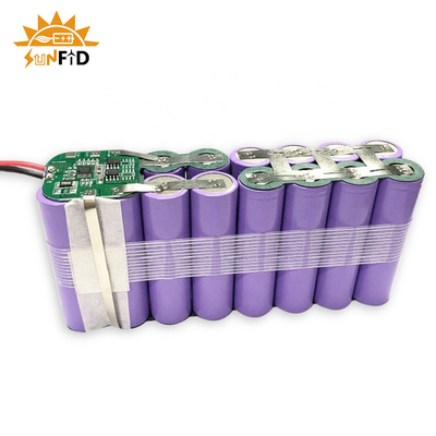 18650 перезаряжаемые блоков батарей 3.7V 15.6Ah 1S6P лития защитил