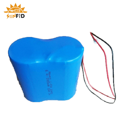 блок батарей 4500mah 26650 лития 6.4v Lifepo4 перезаряжаемые