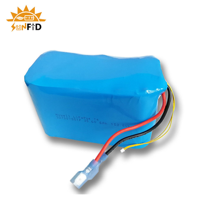 СИД блока батарей 8S1P лития 25.6v 6Ah перезаряжаемые солнечное освещая блок батарей LifePO4