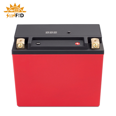 Перезаряжаемые батарея лития 12V мотоцикла 6ah с батареями стопа начала BMS 7-A