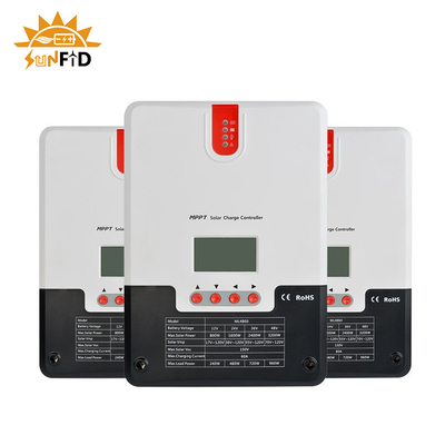 регулятор TTL RS485 BT солнечной энергии батареи лития 24V 60A 12V Powerwall 48V LCD