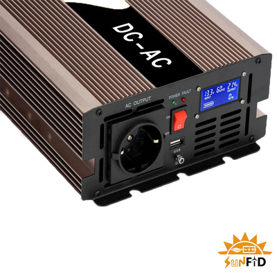инвертор 24V 110V 220V волны синуса 48V 1500W 12V чистый