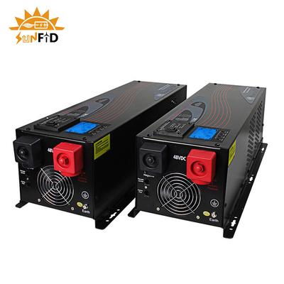 24V 240V инвертор 48V 120V волны синуса 10000 ватт чистый с заряжателем AC