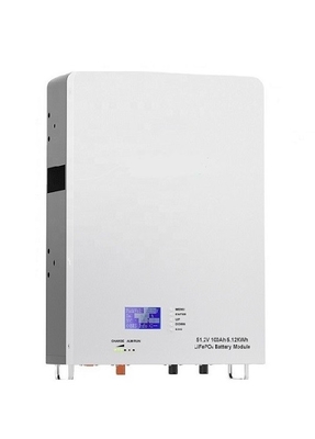 Стена батареи лития 48V LiFePO4 Powerwall 100ah 5KWh установила