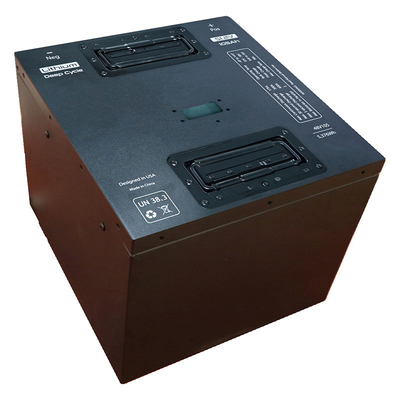 Блок батарей 48V 100AH 105AH 200AH лития тележки гольфа Lifepo4 с сообщением