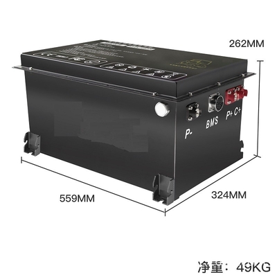 пакет литий-ионного аккумулятора 105Ah 48v для тележки гольфа EZ-GO LFP