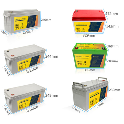 представление замены лития SLA 12.8V 300Ah супер для солнечной системы ветра