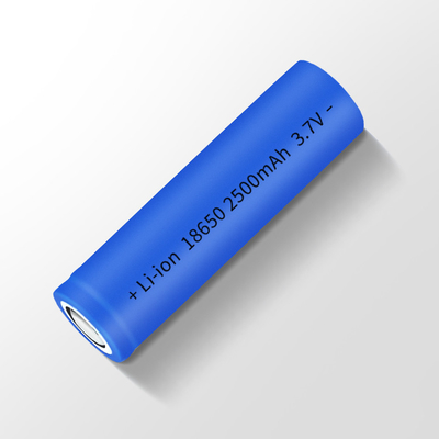 клетка батареи 25R 2500mAh Lifepo4 перезаряжаемые 3.7V цилиндрические 18650