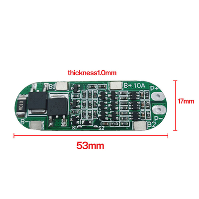 Батарея лития Bms Pylontech 18650 3s 12V 10amp 11.1V Lifeo4