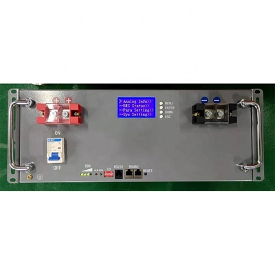 блок батарей фосфата Lifepo4 батареи лития 48V телекоммуникаций 100Ah с экраном LCD