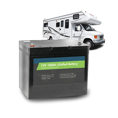 батарея лития 100Ah 12.8V Campervan Lifepo4 Bluetooth опционное